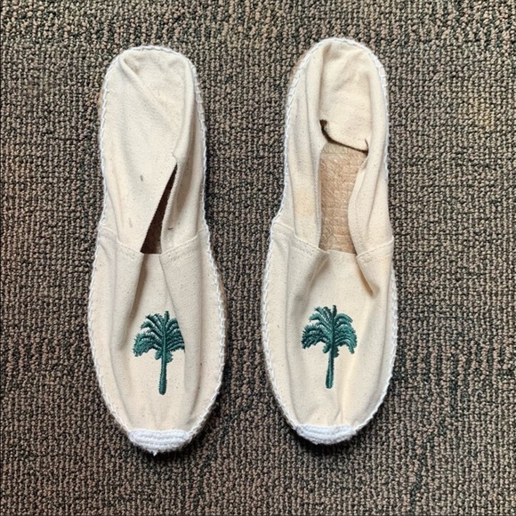 OAS - 🌴 Palm Tree cotton hemp espadrilles Natural, 8 - Picture 2 of 5